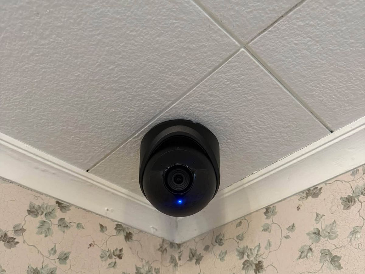 HD turret camera install